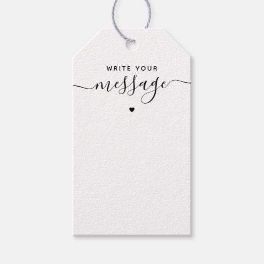 ボヘミアンユニークス結婚・ゲストブックアイディア ギフトタグ (正面)