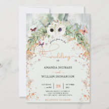 ボヘミアンラッシュグリーンリーアーチゴールド庭園の結婚式