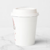 ボヘミアンレインボーベビーシャワー紙カップ 紙コップ (左)