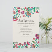 ボヘミアンレッドグリーンフォークフラワーズゲスト情報 (スタンド正面)