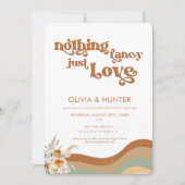 ボヘミアンレトロフォトカジュアル結婚式招待状 招待状 (正面)