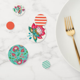 ボヘミアンレンジブルーフォーク花 | 結婚s コンフェッティ