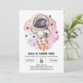 ボヘミアンロケットオデッセイアソト宇宙飛行士誕生日 招待状 (スタンド正面)