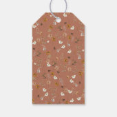 ボヘミアンワイルドフラワーズアーチブライダルシャワー ギフトタグ (裏面)