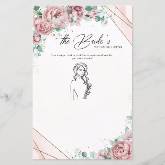 ボヘミアンヴィンテージバラは花嫁のドレスを推測 (正面)