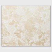 ボヘミアンヴィンテージ&シャビーシックな花 ラッピングペーパー (フラット)