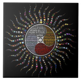 ボヘミアン前向きマインスパイアダラ タイル