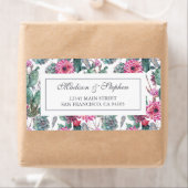 ボヘミアン多肉株&フローラ-結婚s ラベル (インサイチュ)