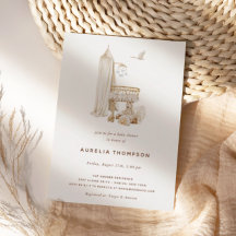 ボヘミアン子供部屋シーンベビーシャワー