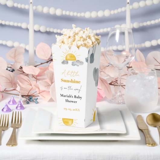 ボヘミアン少し太陽の光は赤ちゃんのシャワー方法である フェイバーボックス (ウェディング)