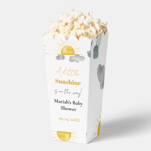 ボヘミアン少し太陽の光は赤ちゃんのシャワー方法である フェイバーボックス (はじけた状態)