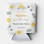 ボヘミアン少し太陽の光は赤ちゃんのシャワー方法である 缶クーラー (正面)