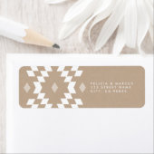 ボヘミアン差出人住所ラベル ラベル (インサイチュ)