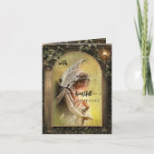 ボヘミアン悔やみや弔慰写真弔問カード サンキューカード (正面)