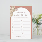 ボヘミアン新婦のシャワーゲームは何歳だった (スタンド正面)