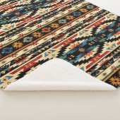 ボヘミアン族の部族南部のパターン シェルパブランケット (3/4)