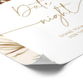 ボヘミアン日付ナイトアイディア。日付jarブライダルゲーム ポスター (角)