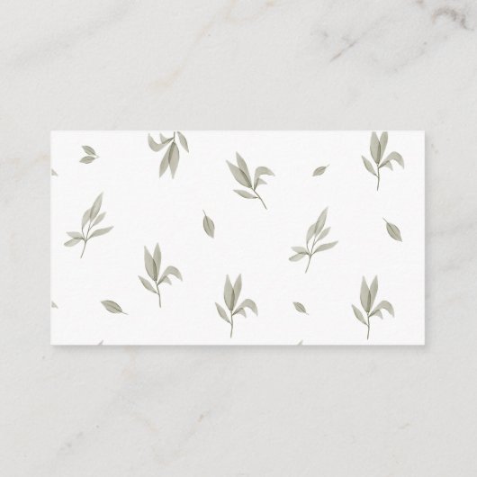 ボヘミアン書代わりに，ベビー挿入用の本 エンクロージャーカード (裏面)