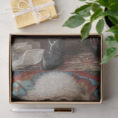 ボヘミアン標準プードルデコページ 薄葉紙 (ギフト)