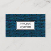 ボヘミアン模様 名刺 (裏面)