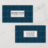 ボヘミアン模様 名刺 (正面/裏面)