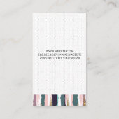 ボヘミアン模様 名刺 (裏面)