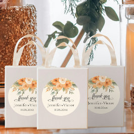 ボヘミアン水の色の花結婚の世話 ラウンドシール