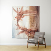 ボヘミアン湿地サンセットアルウェイ タペストリー (インサイチュ)