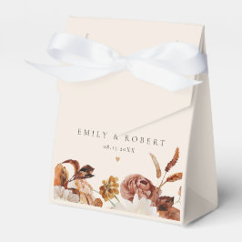 ボヘミアン焼けオレンジ秋フローラ フェイバーボックス