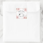 ボヘミアン熱帯フローラ農家の卵パック スクエアシール (バッグ)