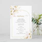 ボヘミアン熱帯メニューカード (スタンド正面)