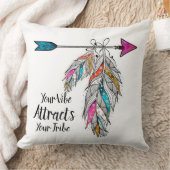 ボヘミアン矢印 クッション (ブランケット)