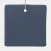 ボヘミアン砂漠サボテン写真セラミックオーナメント セラミックオーナメント (裏面)