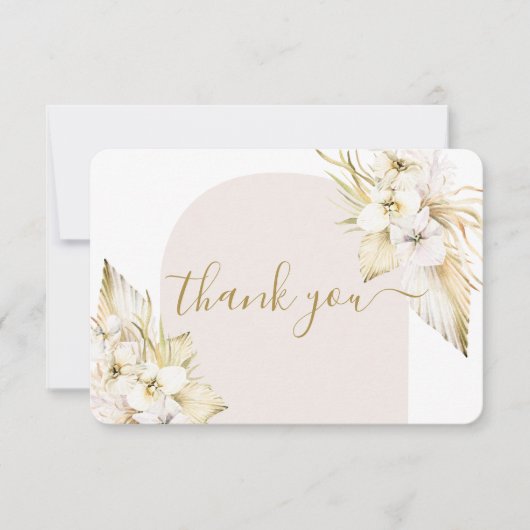 ボヘミアン砂漠サンキューカード サンキューカード (正面)