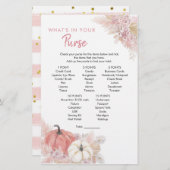 ボヘミアン秋インラブカボチャあなたの財布の中に何があるか (正面/裏面)