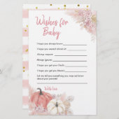 ボヘミアン秋インラブカボチャベビーを願う (正面/裏面)