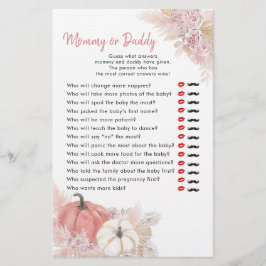 ボヘミアン秋インラブパンプキンママまたはパパ