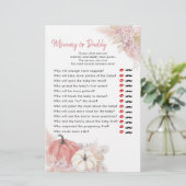 ボヘミアン秋インラブパンプキンママまたはパパ (スタンド正面)