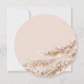 ボヘミアン秋パンパスグラスセーブ セーブザデート (裏面)