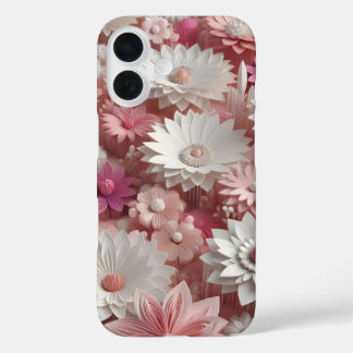 ボヘミアン素晴らしフラワーアートiPhone / iPadケース iPhone 16ケース