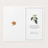 ボヘミアン素朴ウィンターコーヒープラント招待状 (外部フラット)