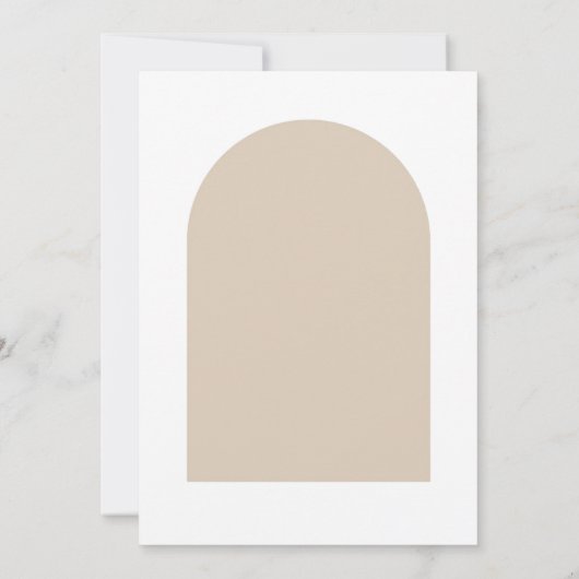 ボヘミアン素朴ウェスタン結婚ズ 招待状 (裏面)