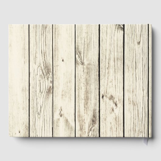 ボヘミアン素朴グリーナリーブライダルシャワーゲストブック ゲストブック (裏面)