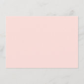 ボヘミアン結婚フローラズホテルカード エンクロージャーカード (裏面)