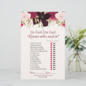 ボヘミアン結婚フローラ語検索シャワーゲーム (スタンド正面)