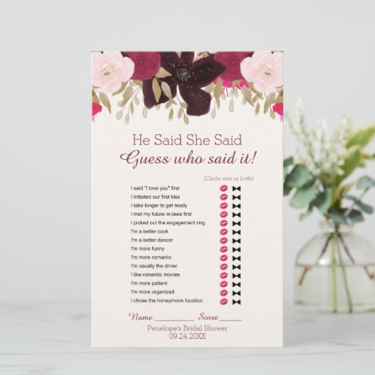 ボヘミアン結婚フローラ語検索シャワーゲーム (スタンド正面)