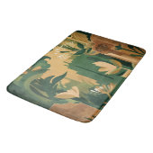 ボヘミアン脱出:魅惑の植物学 バスマット (アングル)