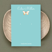 ボヘミアン自然バタフライイヤリングディスプレイ