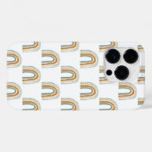 ボヘミアン虹柄iPhone 14 Proケース Case-Mate iPhoneケース (裏面 (横))