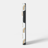 ボヘミアン虹柄iPhone 14 Proケース iPhoneケース (左側面)